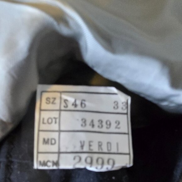 Vintage Woodwards Wool Blend Blazer Classic Prom Grad Wedding Tailored Size 46S - Picture 10 of 11